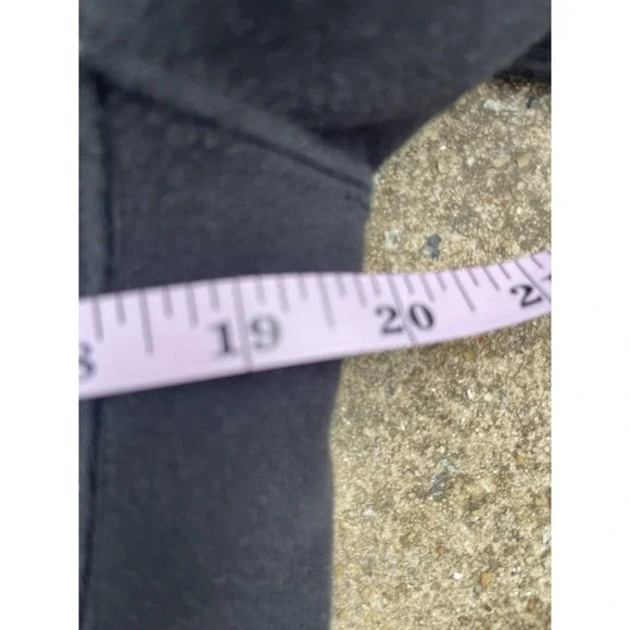 Vintage Women's American Giant Hoodie Made In USA Medium Full Zip Fade - Picture 6 of 7